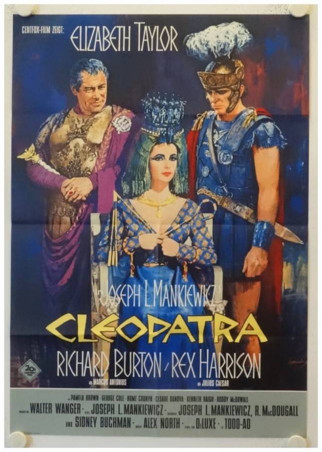 Cleopatra originales deutsches Filmplakat